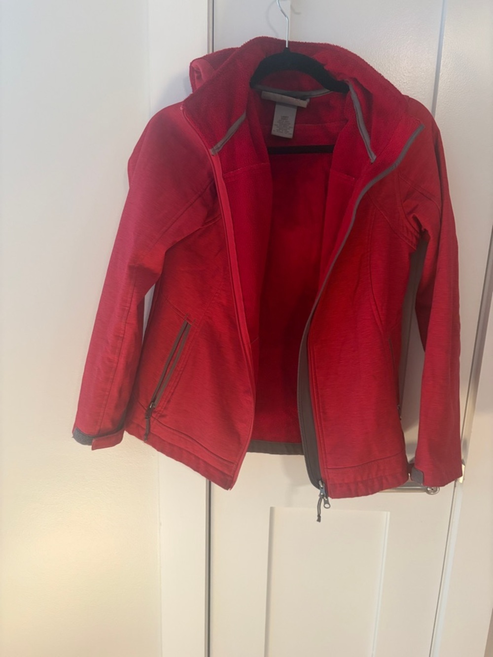 Free Country Red Hooded Jacket